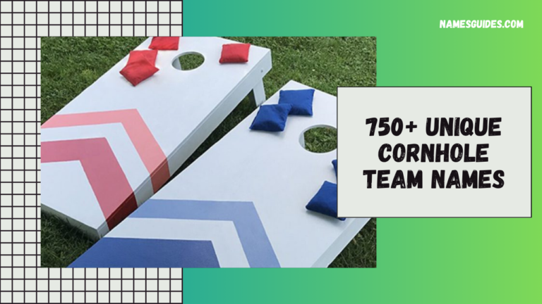 750+ Cornhole Team Names: Entertaining, Cunning, and Remarkable