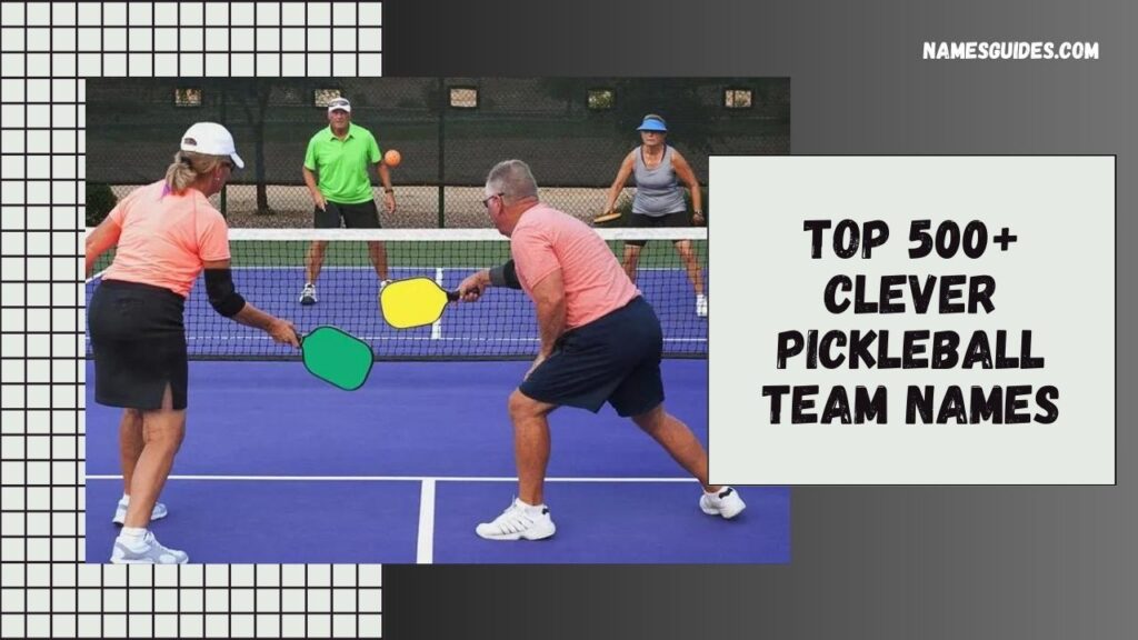 Pickleball Team Names